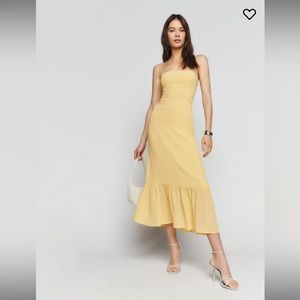 NWT Reformation Arta Dress - Sunshine Size 0